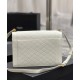 Replica YSL Saint Laurent Gaby Satchel Pelle Di Agnello Trapuntata Bianca Replica YSL Saint Laurent Gaby Satchel Pelle Di Agnello Trapuntata Bianca