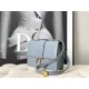 Replica Christian Dior 30 Montaigne Borsa Latte Box Pelle di vitello Azzurro Replica Christian Dior 30 Montaigne Borsa Latte Box Pelle di vitello Azzurro