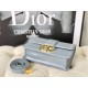 Replica Christian Dior 30 Montaigne Borsa Latte Box Pelle di vitello Azzurro Replica Christian Dior 30 Montaigne Borsa Latte Box Pelle di vitello Azzurro