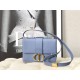 Replica Christian Dior 30 Montaigne Borsa Latte Box Pelle di vitello Blu Replica Christian Dior 30 Montaigne Borsa Latte Box Pelle di vitello Blu