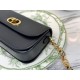Replica Borsa Christian Dior 30 Montaigne Avenue scatola nera in pelle di vitello Replica Borsa Christian Dior 30 Montaigne Avenue scatola nera in pelle di vitello