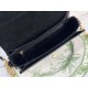 Replica Borsa Christian Dior 30 Montaigne Avenue scatola nera in pelle di vitello Replica Borsa Christian Dior 30 Montaigne Avenue scatola nera in pelle di vitello