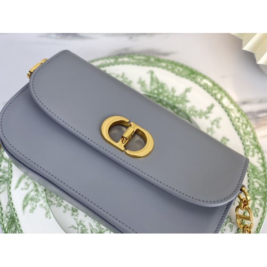 Replica Borsa Christian Dior 30 Montaigne Avenue in pelle di vitello grigia Replica Borsa Christian Dior 30 Montaigne Avenue in pelle di vitello grigia
