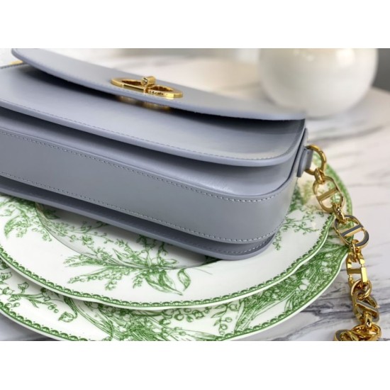 Replica Borsa Christian Dior 30 Montaigne Avenue in pelle di vitello grigia Replica Borsa Christian Dior 30 Montaigne Avenue in pelle di vitello grigia