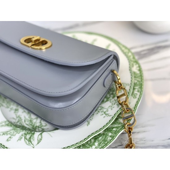 Replica Borsa Christian Dior 30 Montaigne Avenue in pelle di vitello grigia Replica Borsa Christian Dior 30 Montaigne Avenue in pelle di vitello grigia