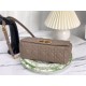 Replica Christian Dior Borsa Dior Caro media in pelle di vitello Cannage grigia Replica Christian Dior Borsa Dior Caro media in pelle di vitello Cannage grigia