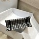 Replica Borsa per telefono Dior Mini Book Tote Micro ricamo pied de poule Replica Borsa per telefono Dior Mini Book Tote Micro ricamo pied de poule