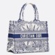Replica Dior Dior Book Tote media Rêve d'Infini ricamo bianco/blu Replica Dior Dior Book Tote media Rêve d'Infini ricamo bianco/blu