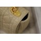 Replica Borsa media Dior Caro Cannage Beige Replica Borsa media Dior Caro Cannage Beige
