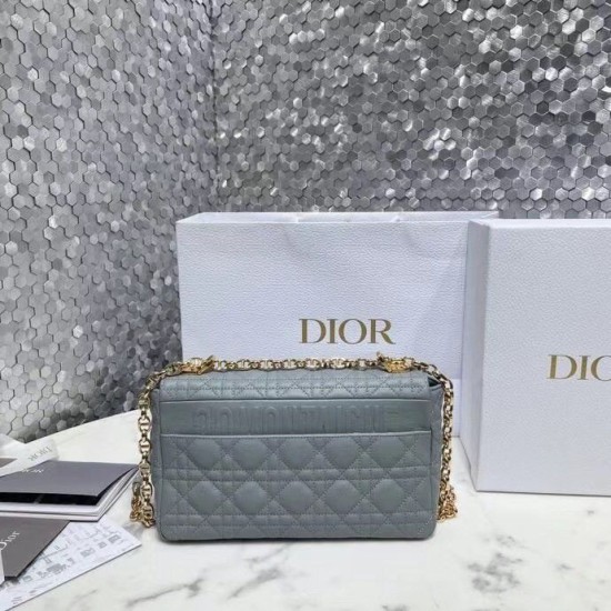 Replica Borsa Dior Caro Media Cannage Grigio Replica Borsa Dior Caro Media Cannage Grigio