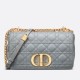 Replica Borsa Dior Caro Media Cannage Grigio Replica Borsa Dior Caro Media Cannage Grigio