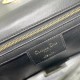 Replica Borsa media Dior Caro Cannage nera Replica Borsa media Dior Caro Cannage nera