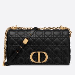 Borsa Caro Dior Grande Cannage Nera