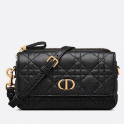 Custodia Dior Caro Cannage Nera