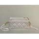 Replica Pochette Dior Caro Cannage Bianca Replica Pochette Dior Caro Cannage Bianca