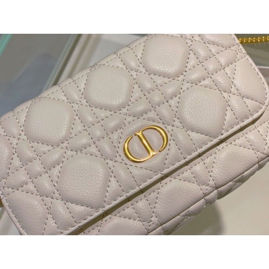 Replica Pochette Dior Caro Cannage Bianca Replica Pochette Dior Caro Cannage Bianca