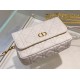 Replica Pochette Dior Caro Cannage Bianca Replica Pochette Dior Caro Cannage Bianca