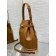 Replica Borsa a secchiello media Dior C'est Saddle in pelle di vitello marrone Replica Borsa a secchiello media Dior C'est Saddle in pelle di vitello marrone