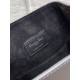 Replica Borsa a secchiello media Dior C'est Saddle in pelle di vitello nera Replica Borsa a secchiello media Dior C'est Saddle in pelle di vitello nera