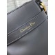 Replica Borsa a secchiello media Dior C'est Saddle in pelle di vitello nera Replica Borsa a secchiello media Dior C'est Saddle in pelle di vitello nera