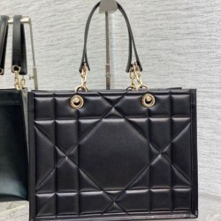 Borsa tote media Dior Essential Archicannage nera
