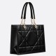 Replica Borsa tote media Dior Essential Archicannage nera Replica Borsa tote media Dior Essential Archicannage nera