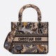 Replica Borsa Dior Medium Lady D-Lite con ricamo Jardin d'Hiver beige Replica Borsa Dior Medium Lady D-Lite con ricamo Jardin d'Hiver beige