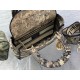 Replica Borsa Dior Medium Lady D-Lite Toile de Jouy Ricamo Marrone Replica Borsa Dior Medium Lady D-Lite Toile de Jouy Ricamo Marrone