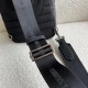 Replica Borsa a tracolla Dior Mini Rider CD Diamond Canvas nera Replica Borsa a tracolla Dior Mini Rider CD Diamond Canvas nera