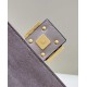 Replica Borsa Fendi 8BR600 Baguette Chain Midi FF in tessuto tapestry grigio Replica Borsa Fendi 8BR600 Baguette Chain Midi FF in tessuto tapestry grigio
