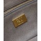Replica Borsa Fendi 8BR600 Baguette Chain Midi FF in tessuto tapestry grigio Replica Borsa Fendi 8BR600 Baguette Chain Midi FF in tessuto tapestry grigio