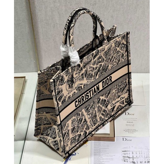 Replica Christian Dior Borsa tote grande Dior Book color albicocca Replica Christian Dior Borsa tote grande Dior Book color albicocca