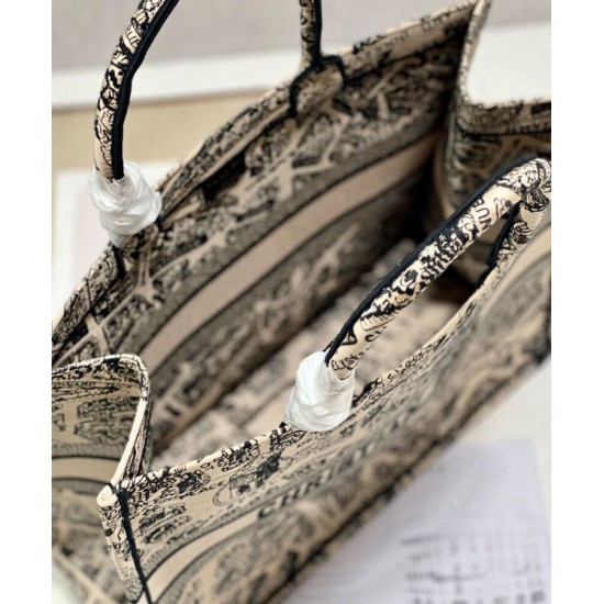 Replica Christian Dior Borsa tote grande Dior Book color albicocca Replica Christian Dior Borsa tote grande Dior Book color albicocca