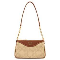 Christian Dior 30 Montaigne Hobo Avenue Mini Borsa Albicocca