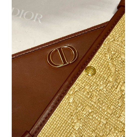 Replica Christian Dior 30 Montaigne Hobo Avenue Mini Borsa Albicocca Replica Christian Dior 30 Montaigne Hobo Avenue Mini Borsa Albicocca