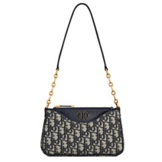 Replica Mini borsa Christian Dior 30 Montaigne Hobo Avenue Blu scuro Replica Mini borsa Christian Dior 30 Montaigne Hobo Avenue Blu scuro