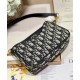 Replica Mini borsa Christian Dior 30 Montaigne Hobo Avenue Blu scuro Replica Mini borsa Christian Dior 30 Montaigne Hobo Avenue Blu scuro