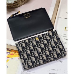 Mini borsa Christian Dior 30 Montaigne Hobo Avenue Blu scuro