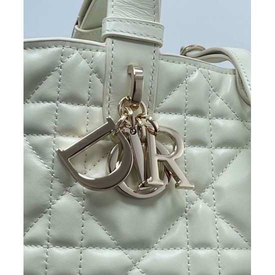 Replica Christian Dior Borsa Dior Toujours piccola/media crema Replica Christian Dior Borsa Dior Toujours piccola/media crema