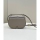 Replica Borsa Fendi C'mon Small/Medium Satchel con curvatura 8BS082 Grigia Replica Borsa Fendi C'mon Small/Medium Satchel con curvatura 8BS082 Grigia