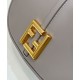Replica Borsa Fendi C'mon Small/Medium Satchel con curvatura 8BS082 Grigia Replica Borsa Fendi C'mon Small/Medium Satchel con curvatura 8BS082 Grigia