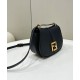 Replica Borsa Fendi C'mon Small/Medium Satchel con curvatura 8BS082 Nera Replica Borsa Fendi C'mon Small/Medium Satchel con curvatura 8BS082 Nera