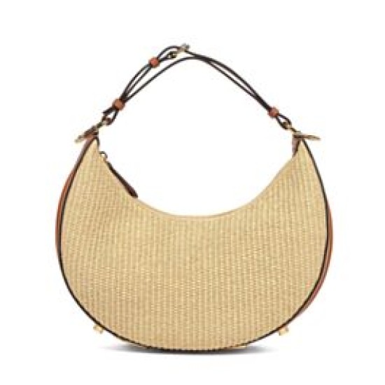 Replica Borsa Hobo piccola Fendi Fendigraphy 8BR798 Caffè Replica Borsa Hobo piccola Fendi Fendigraphy 8BR798 Caffè