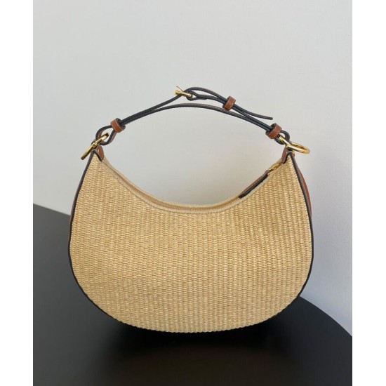 Replica Borsa Hobo piccola Fendi Fendigraphy 8BR798 Caffè Replica Borsa Hobo piccola Fendi Fendigraphy 8BR798 Caffè