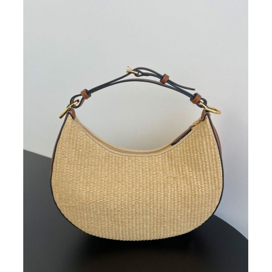 Replica Borsa Hobo piccola Fendi Fendigraphy 8BR798 Caffè Replica Borsa Hobo piccola Fendi Fendigraphy 8BR798 Caffè