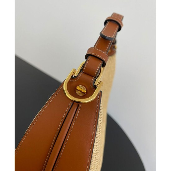 Replica Borsa Hobo piccola Fendi Fendigraphy 8BR798 Caffè Replica Borsa Hobo piccola Fendi Fendigraphy 8BR798 Caffè