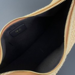 Borsa Hobo piccola Fendi Fendigraphy 8BR798 Caffè