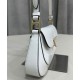 Replica Borsa a tracolla Prada in pelle spazzolata 1BD345 Bianca Replica Borsa a tracolla Prada in pelle spazzolata 1BD345 Bianca