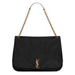 Borsa YSL Saint Laurent Jamie 4.3 in pelle di agnello nera