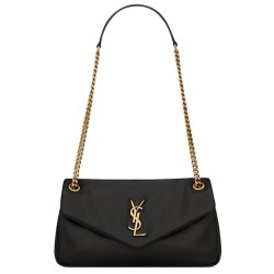 Borsa YSL Saint Laurent Calypso decorata con il nero Cassandre